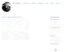 Tablet Screenshot of orinbuck.com